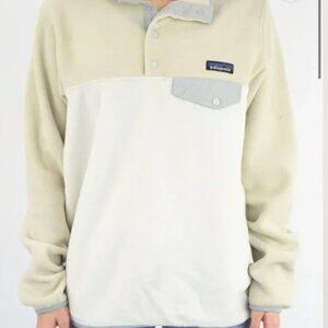 Patagonia Synchilla Colorblock Cream Large